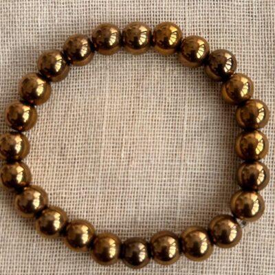 Golden Pyrite Money Magnet Bracelet