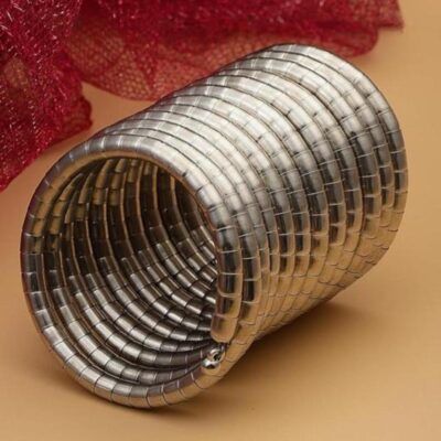 Spring Bengal Metallic Bangles – Free Size